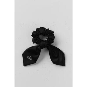 alo - Airlift Rhythm Scrunchie - Black - Brand New in Bag